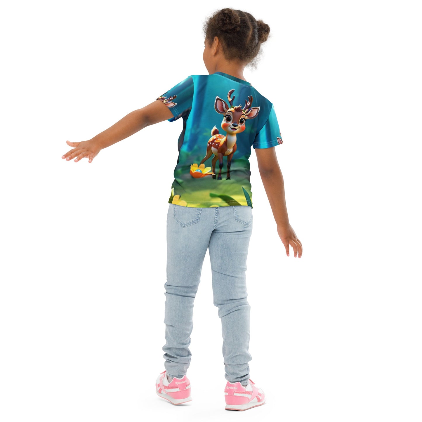 Little Deer Kids crew neck t-shirt