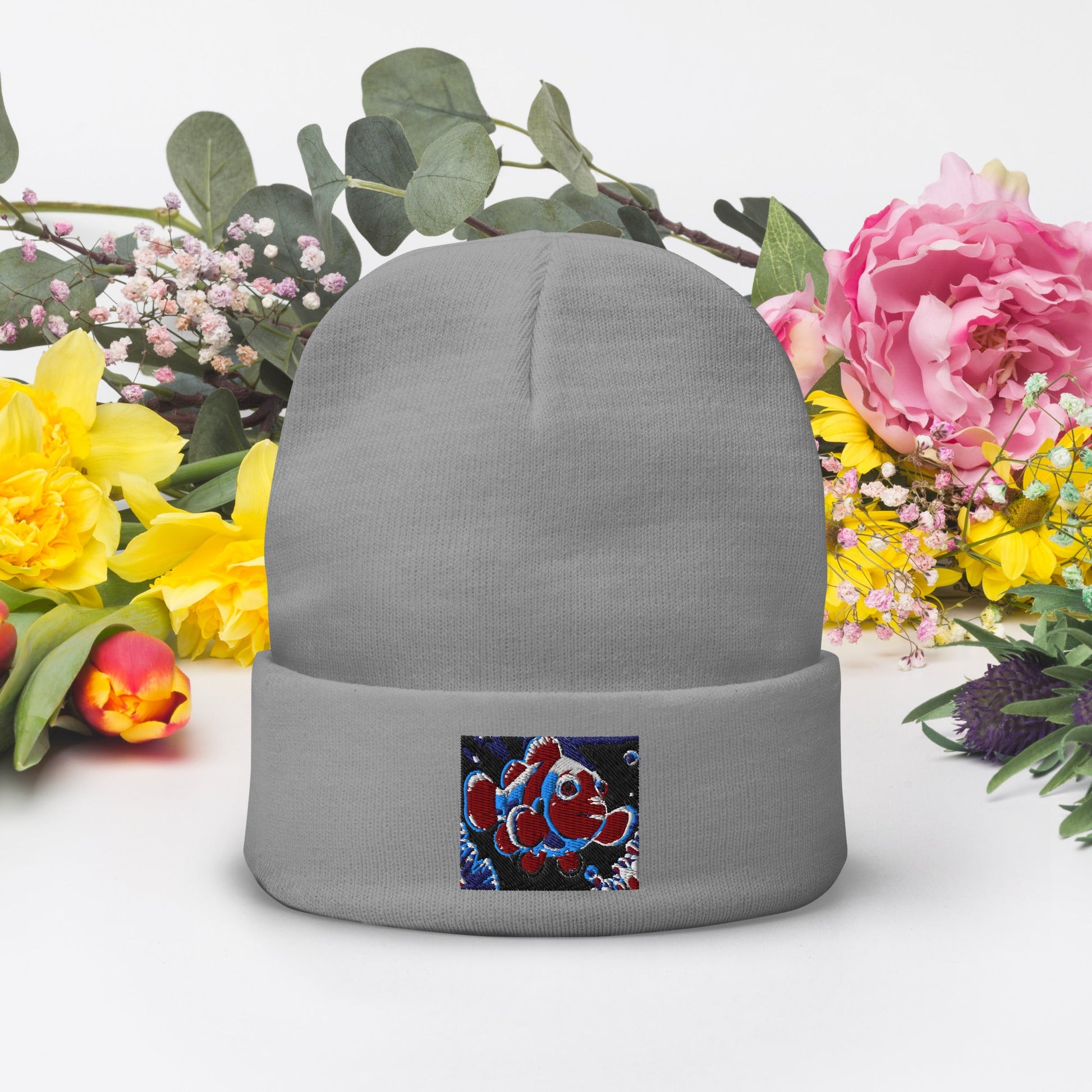 Embroidered Beanie