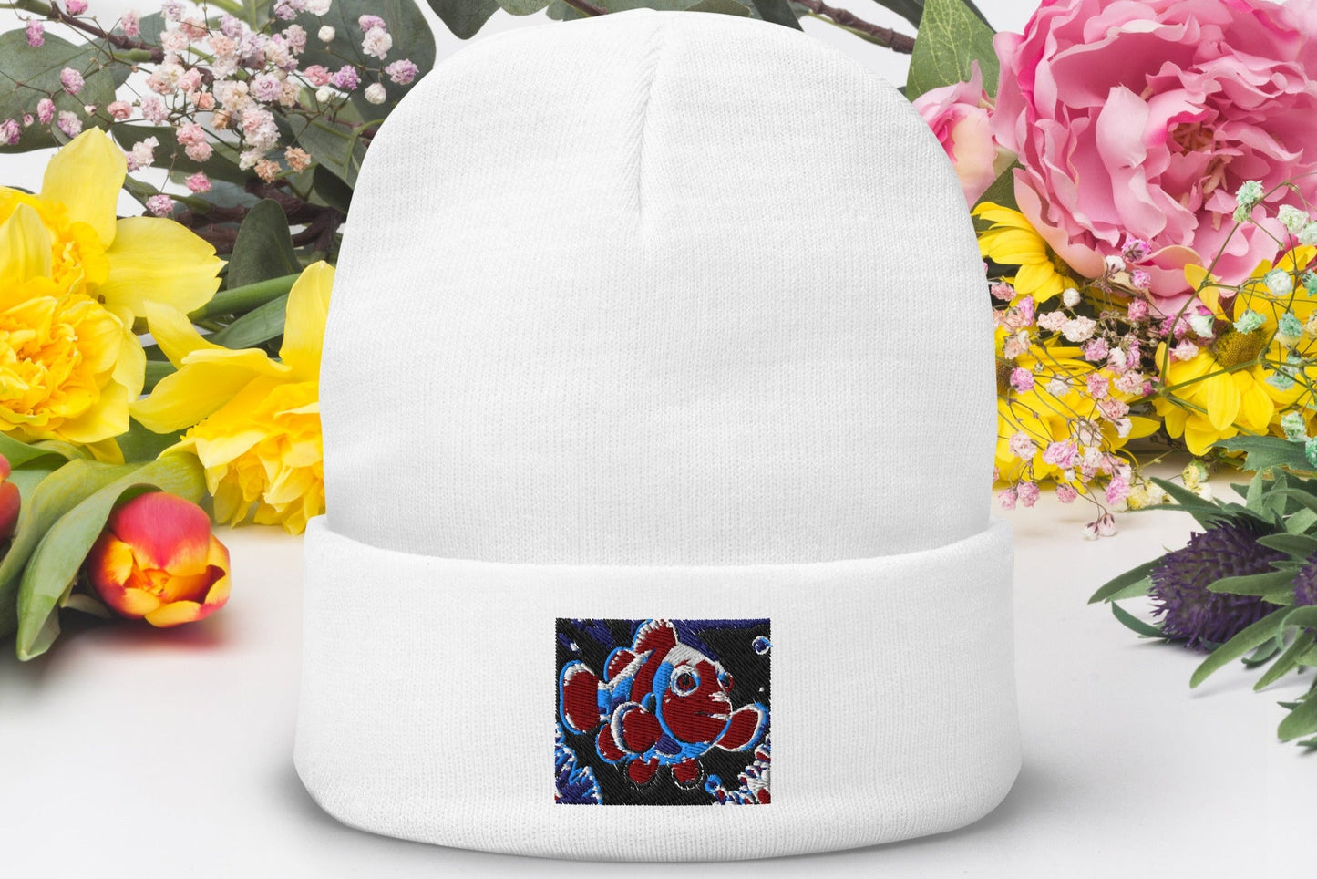 Embroidered Beanie