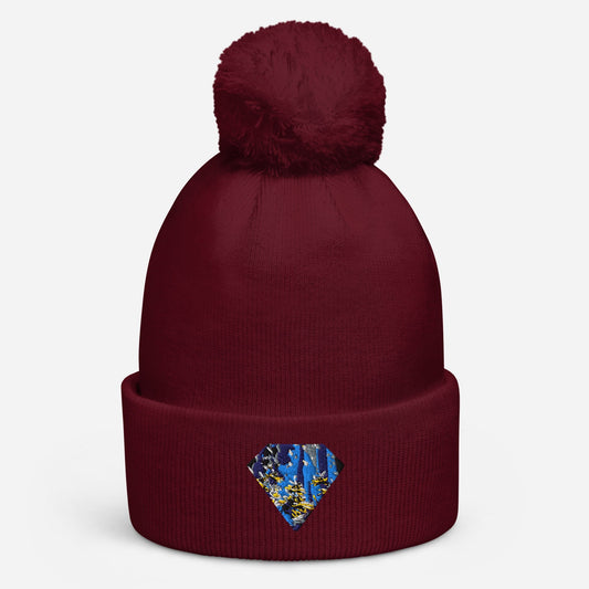 pom pom beanie