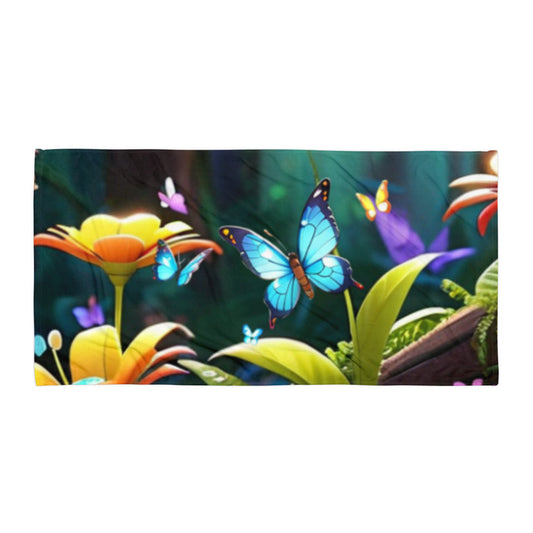 Jungle Butterfly Towel