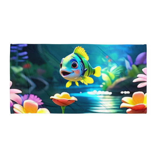 Colorful Aquatic Towel