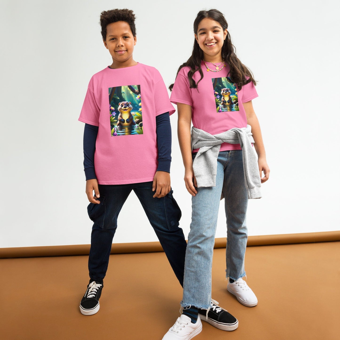Happy Sea Otter Youth classic tee